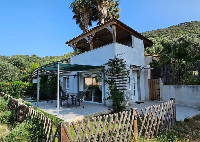 Villa Mini T2 Climatisee, Vue Mer, Cosy & Moderne *