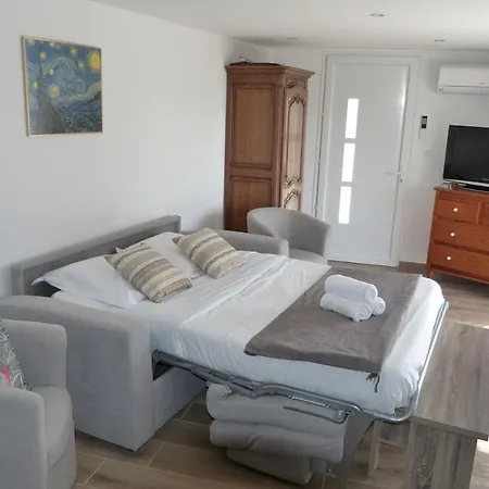 Mini T2 Climatisee, Vue Mer, Cosy & Moderne Вилла Ольмето