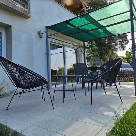 Mini T2 Climatisee, Vue Mer, Cosy & Moderne * Ольмето