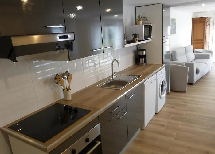 Mini T2 Climatisee, Vue Mer, Cosy & Moderne