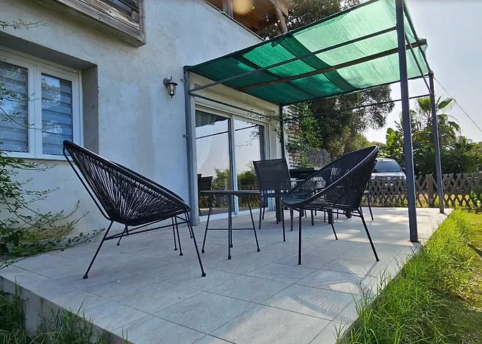 Mini T2 Climatisee, Vue Mer, Cosy & Moderne * Olmeto (Corsica)